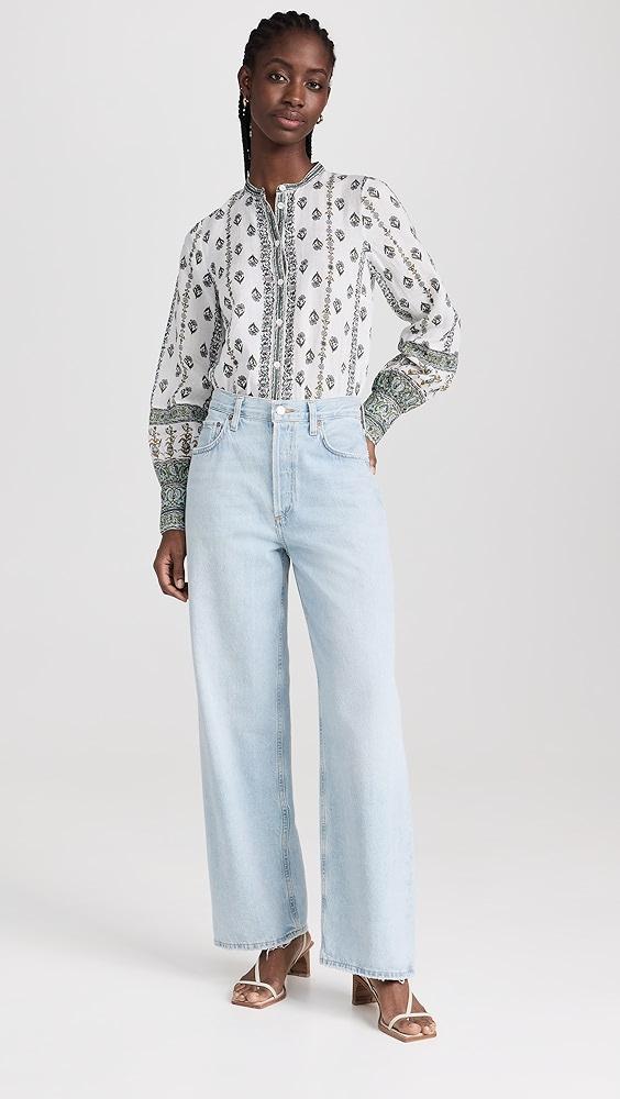 AGOLDE Low Slung Baggy Jeans | Shopbop Product Image