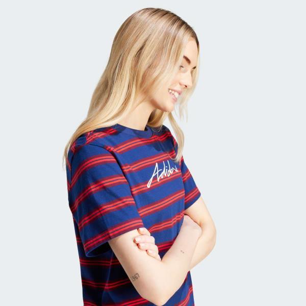 Stripe Pack Graphic Tee Dress Product Image