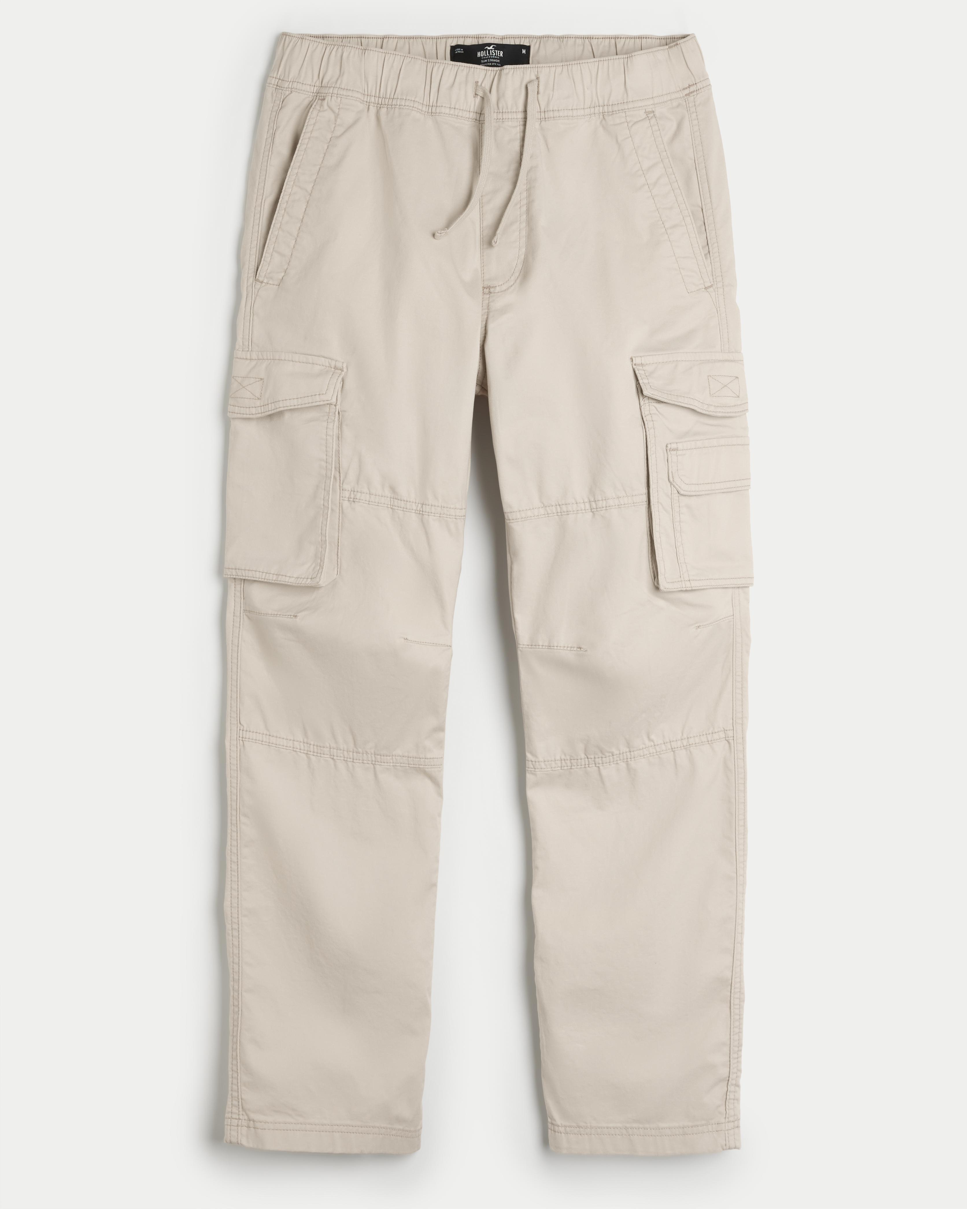 Slim Straight Cargo Pants Product Image