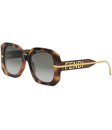 Womens Fendigraphy 55MM Geometric Sunglasses Product Image