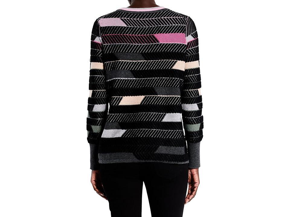 NIC+ZOE Shaded Stripes Sweater Product Image