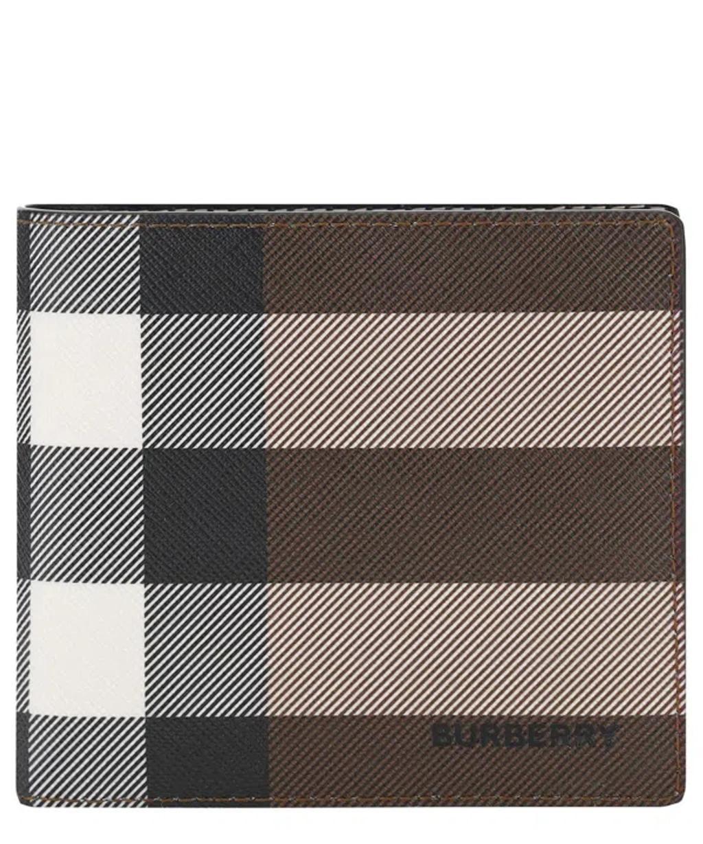 Brown Check Wallet Product Image