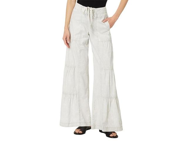 XCVI Terraced Wide Leg (Feirie Wash: Whitecap) Women's Dress Pants Product Image