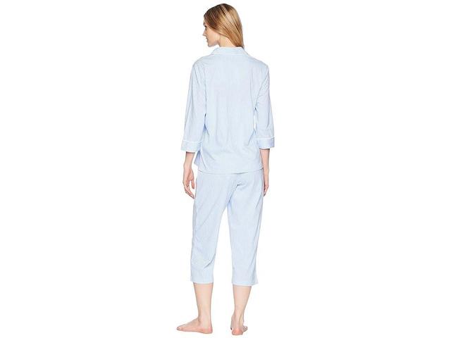 Lauren Ralph Lauren Knit Crop Cotton Pajamas Product Image