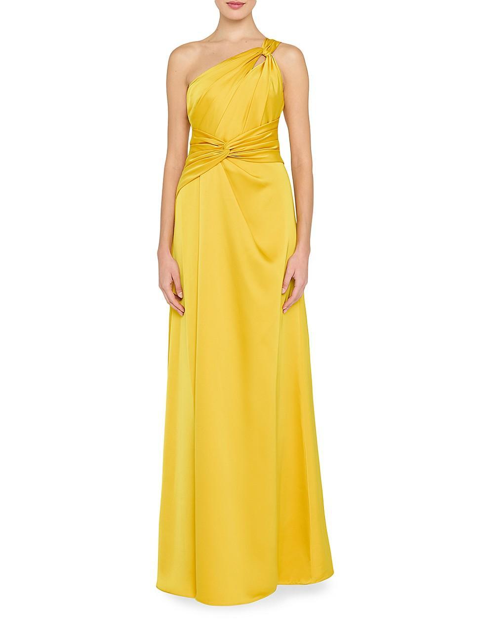 Womens Gloria Twist Column Gown Product Image