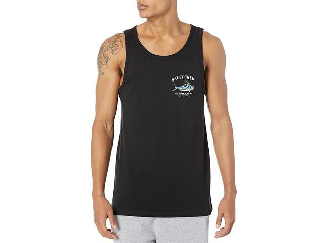 Salty Crew Rooster Tank (White) Men's Clothing Product Image