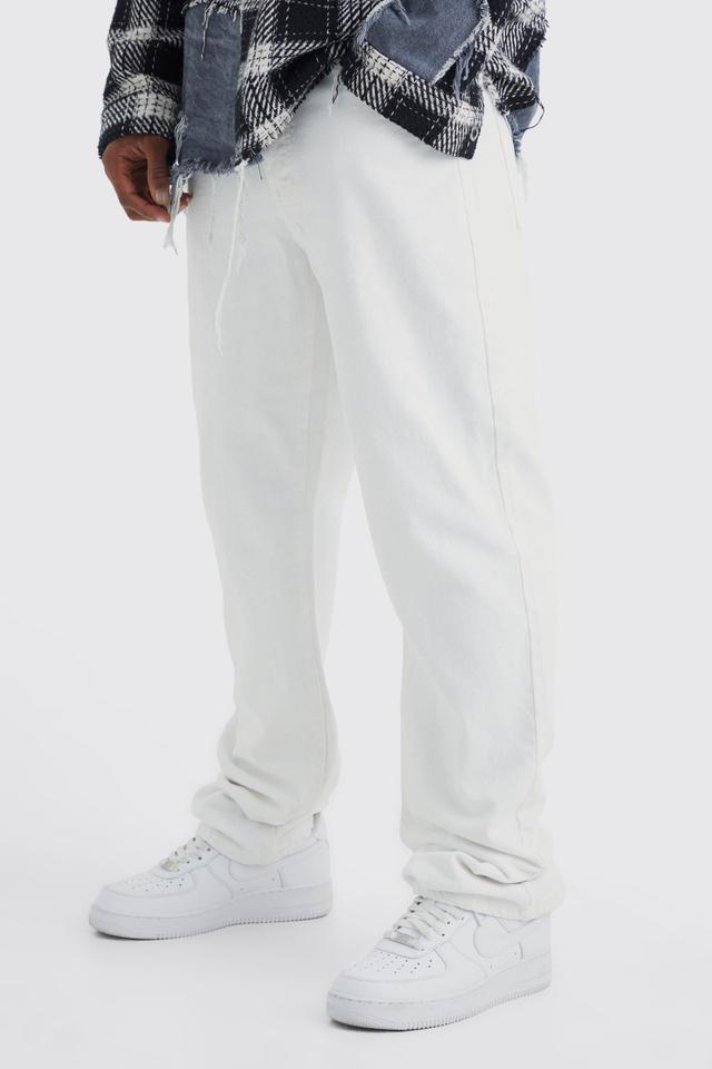 Relaxed Rigid Jean | boohooMAN USA Product Image