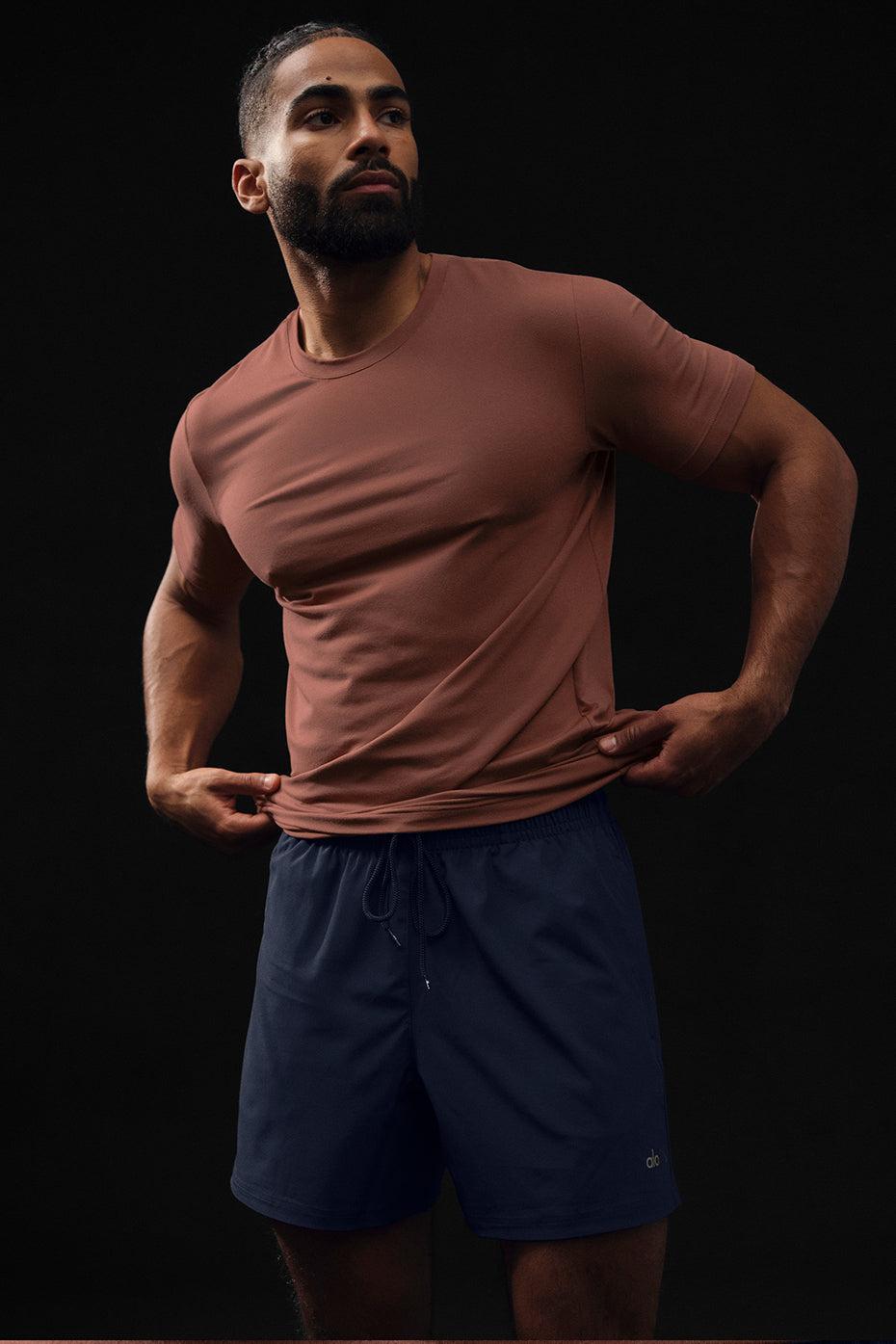 Conquer Reform Crewneck Short Sleeve - Chestnut Male Product Image