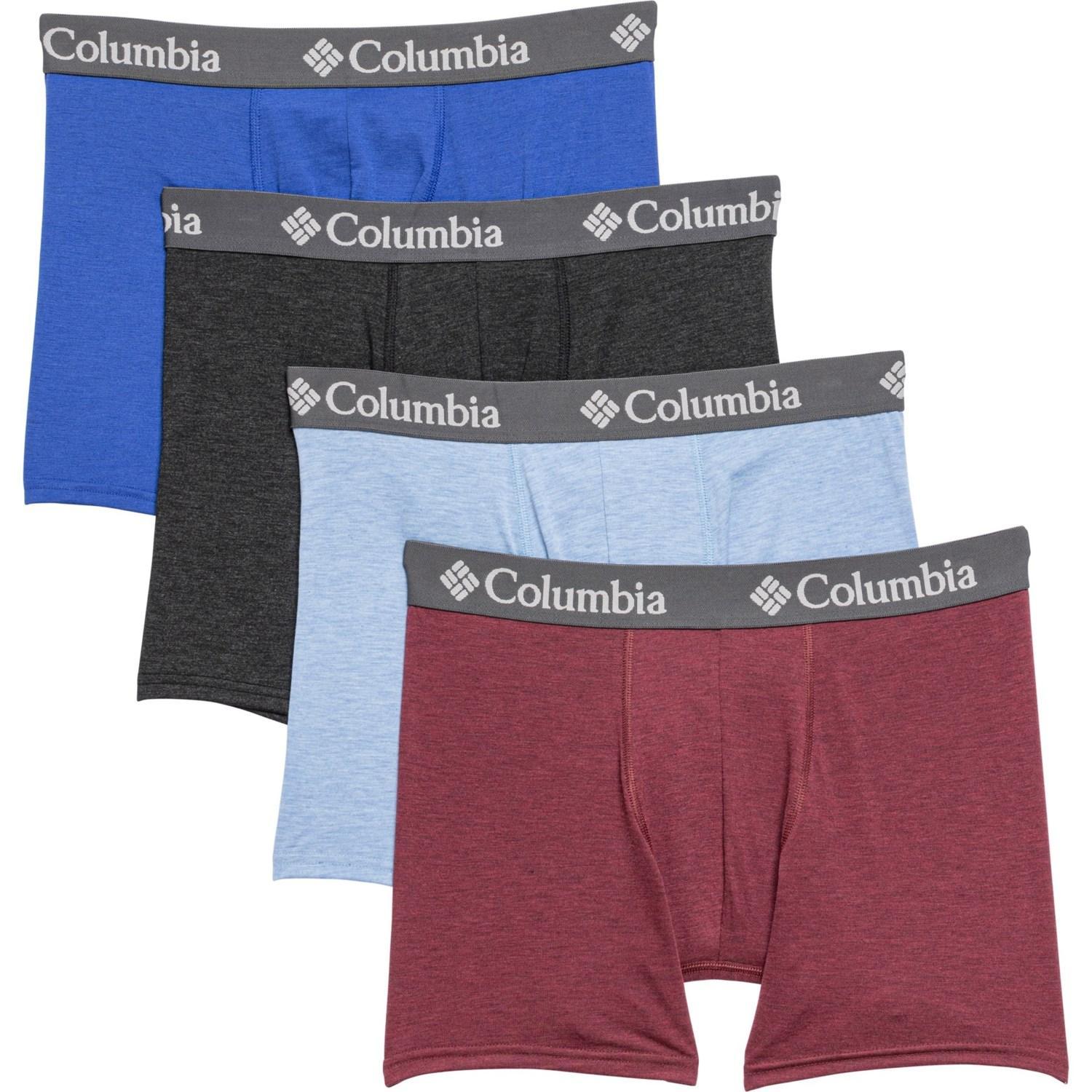 Columbia Sportswear High-Performance Stretch Boxer Briefs - 4-Pack Product Image