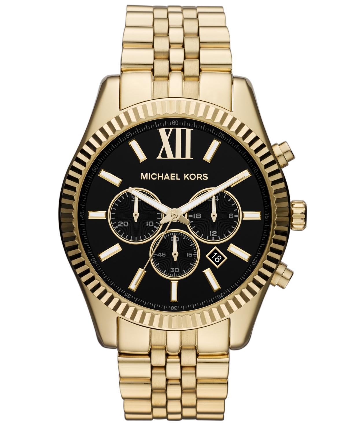 Oversized Pavé Logo -Tone Watch Product Image