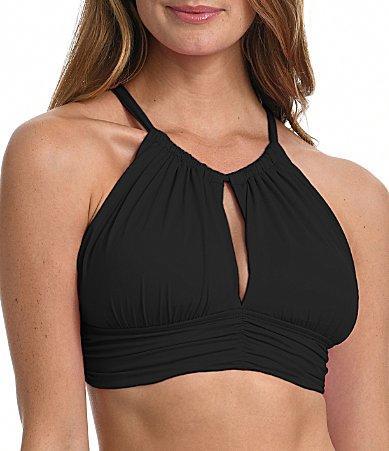 La Blanca Island Goddess High Neck Bikini Top Product Image