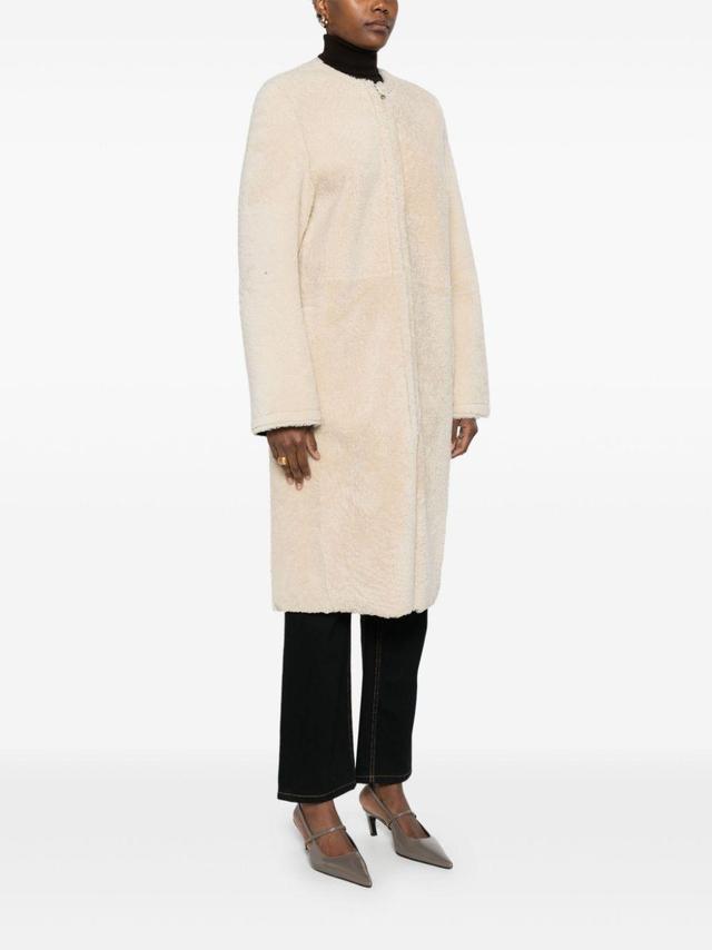 shearling coat Product Image