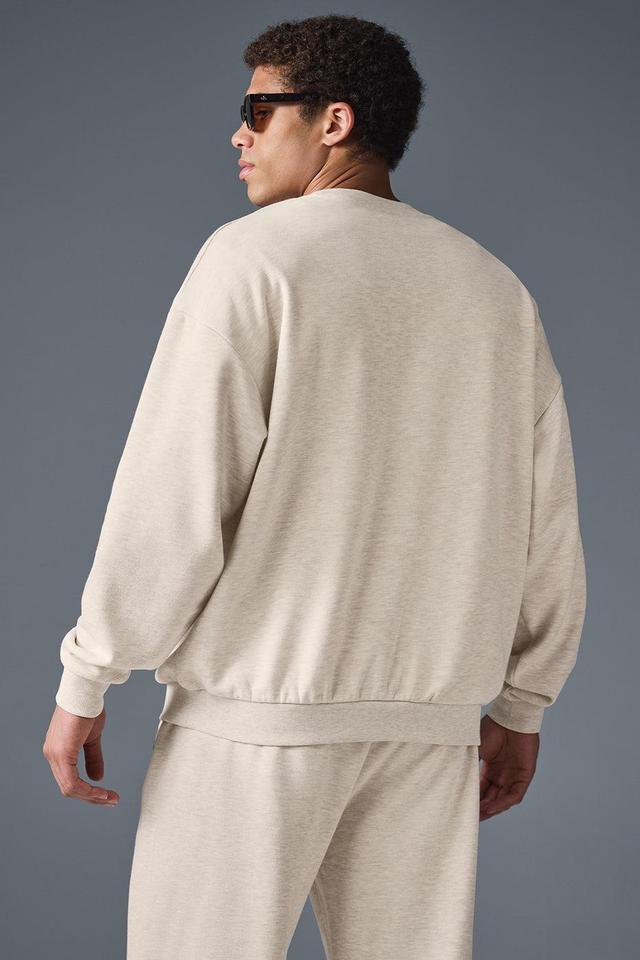 Accolade Crew Neck Pullover - Oatmeal Heather Male Product Image