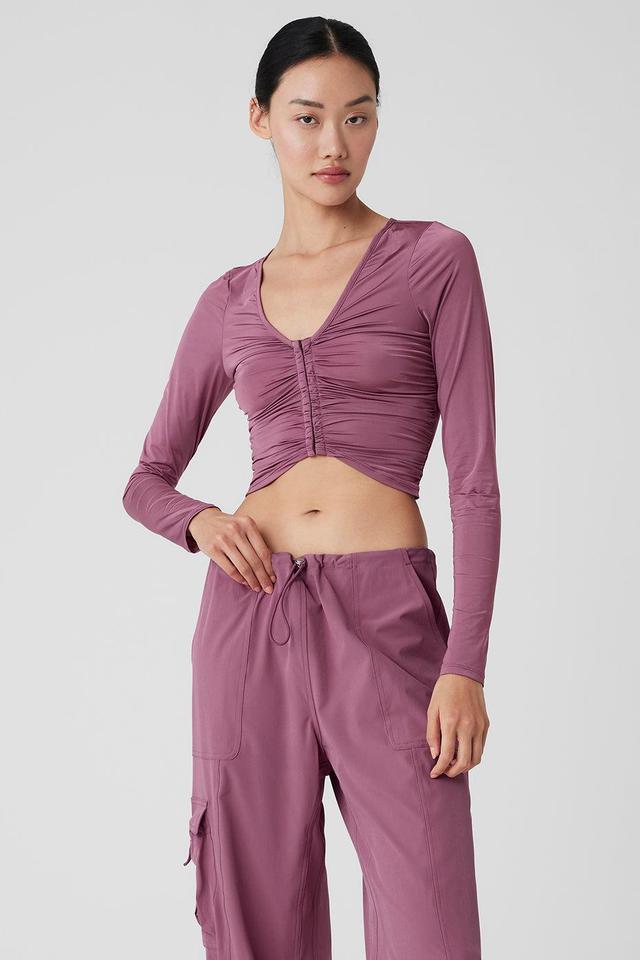 Standout Long Sleeve - Soft Mulberry Female Product Image