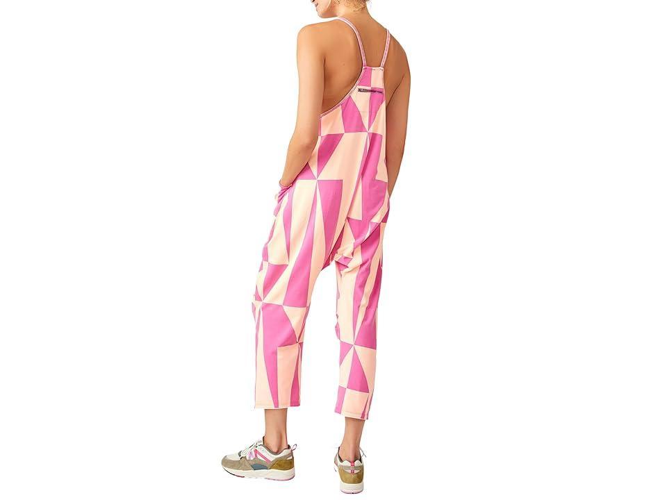 FP Movement Hot Shot Onesie Printed (Printed Palm Beach ) Women's Dress Pants Product Image