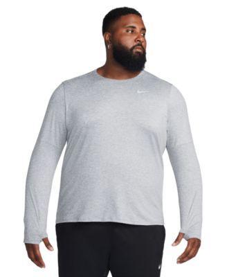 Men's Element Dri-FIT Long-Sleeve Crewneck T-Shirt Product Image