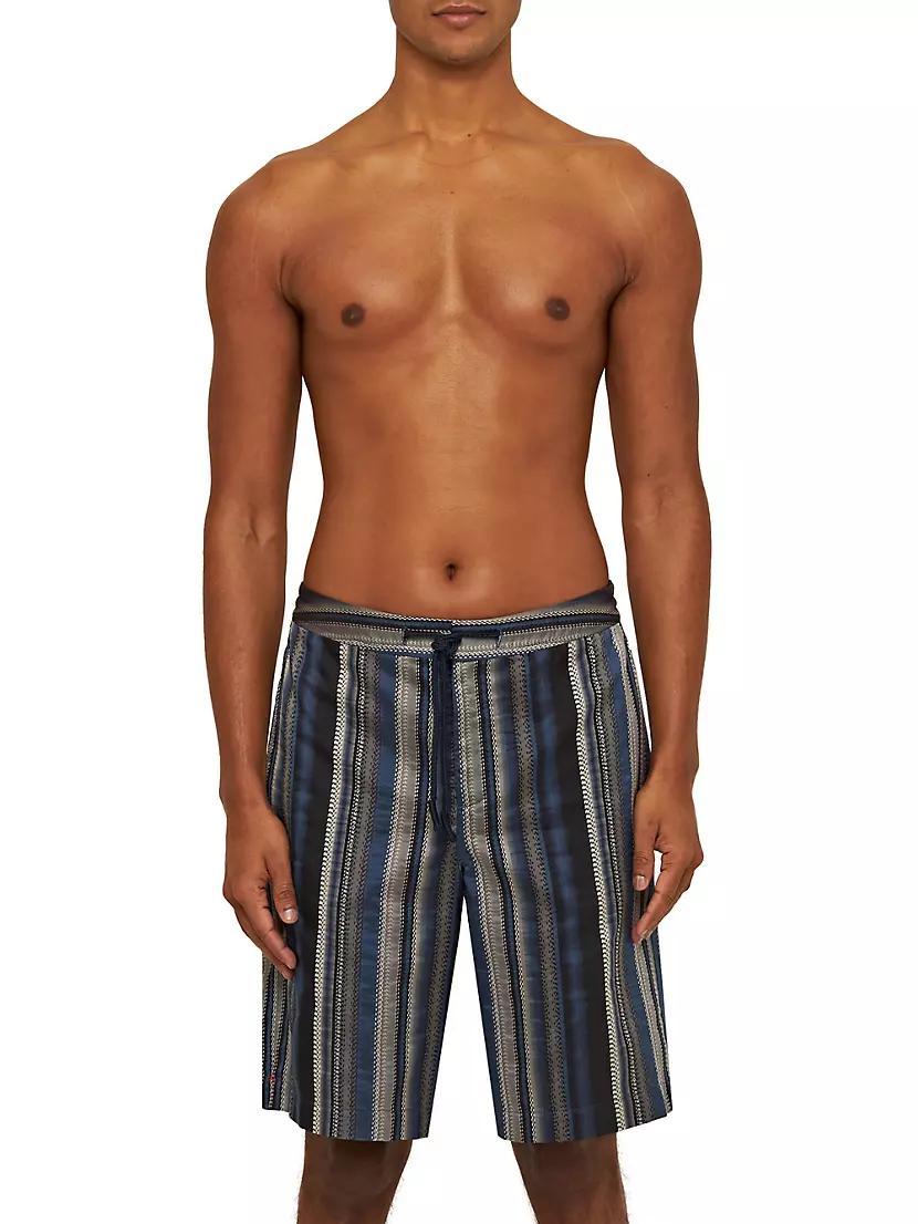 Mastiff Tanami Striped Swim Trunks Product Image