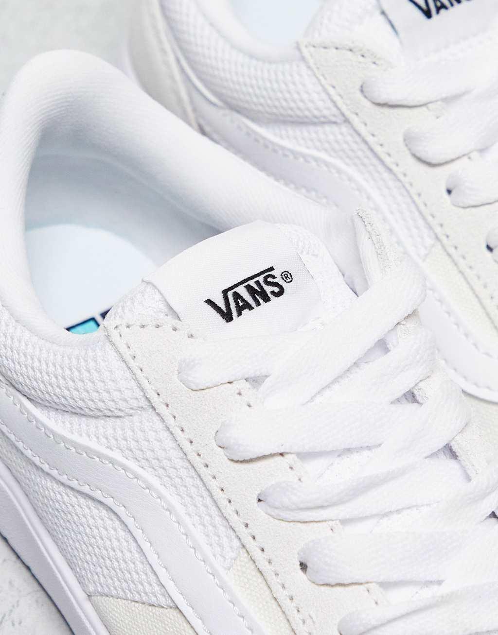 Vans Cruze sneakers in triple white Product Image