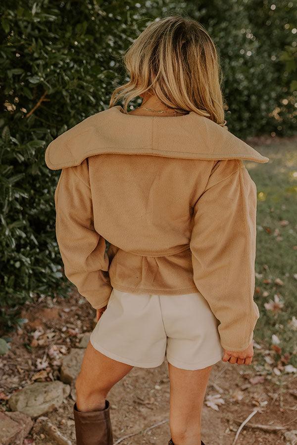 Paris Bound Jacket in Camel Product Image