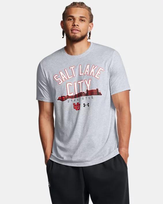 Mens UA Performance Cotton Collegiate T-Shirt Product Image