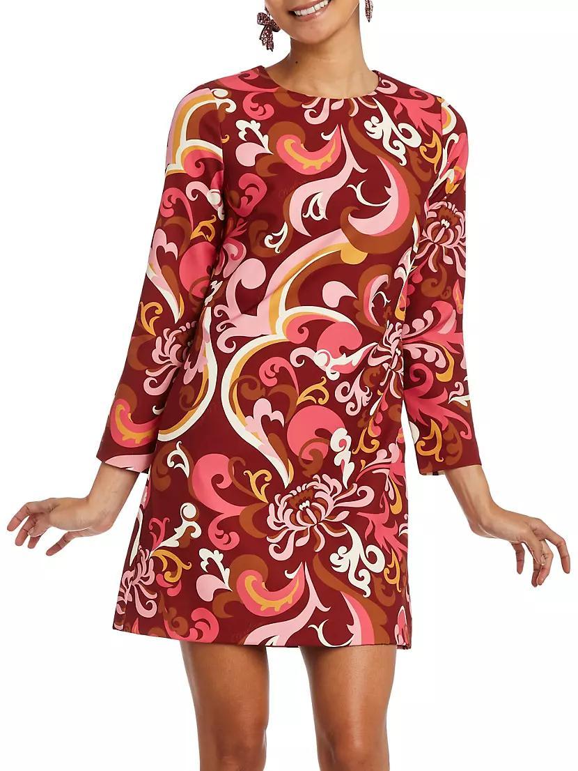 Katalin Paisley Minidress Product Image