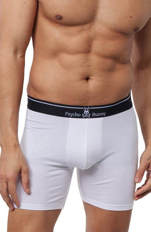 Psycho Bunny 2-Pack Stretch Cotton & Modal Boxer Briefs Product Image