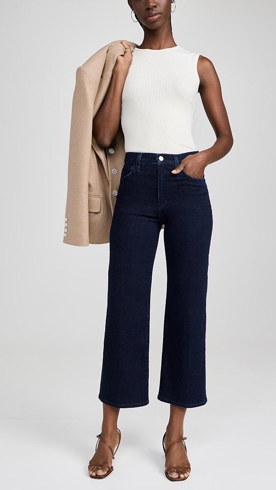 Joe's Jeans The Blake Cropped Wide Leg Jeans | Shopbop Product Image