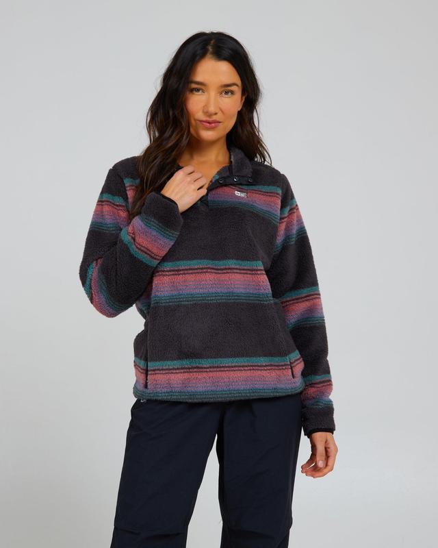 Calm Seas Charcoal Pullover Female Product Image