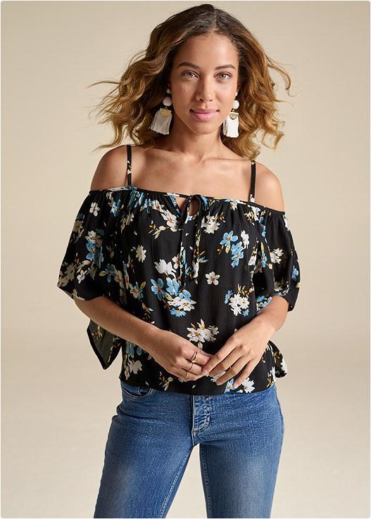 Cold Shoulder Top Product Image