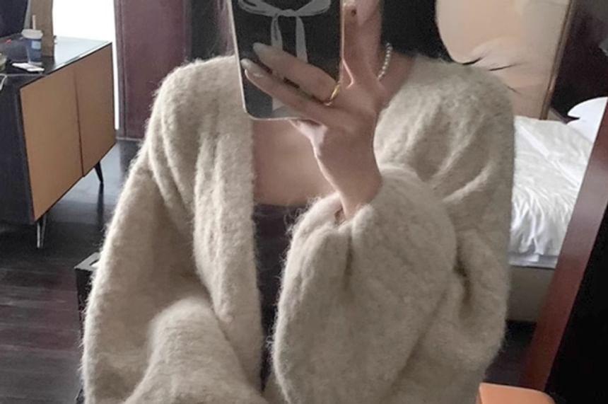 Long Open Front Cardigan product image