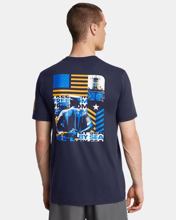 Men's UA Freedom By Sea T-Shirt Product Image