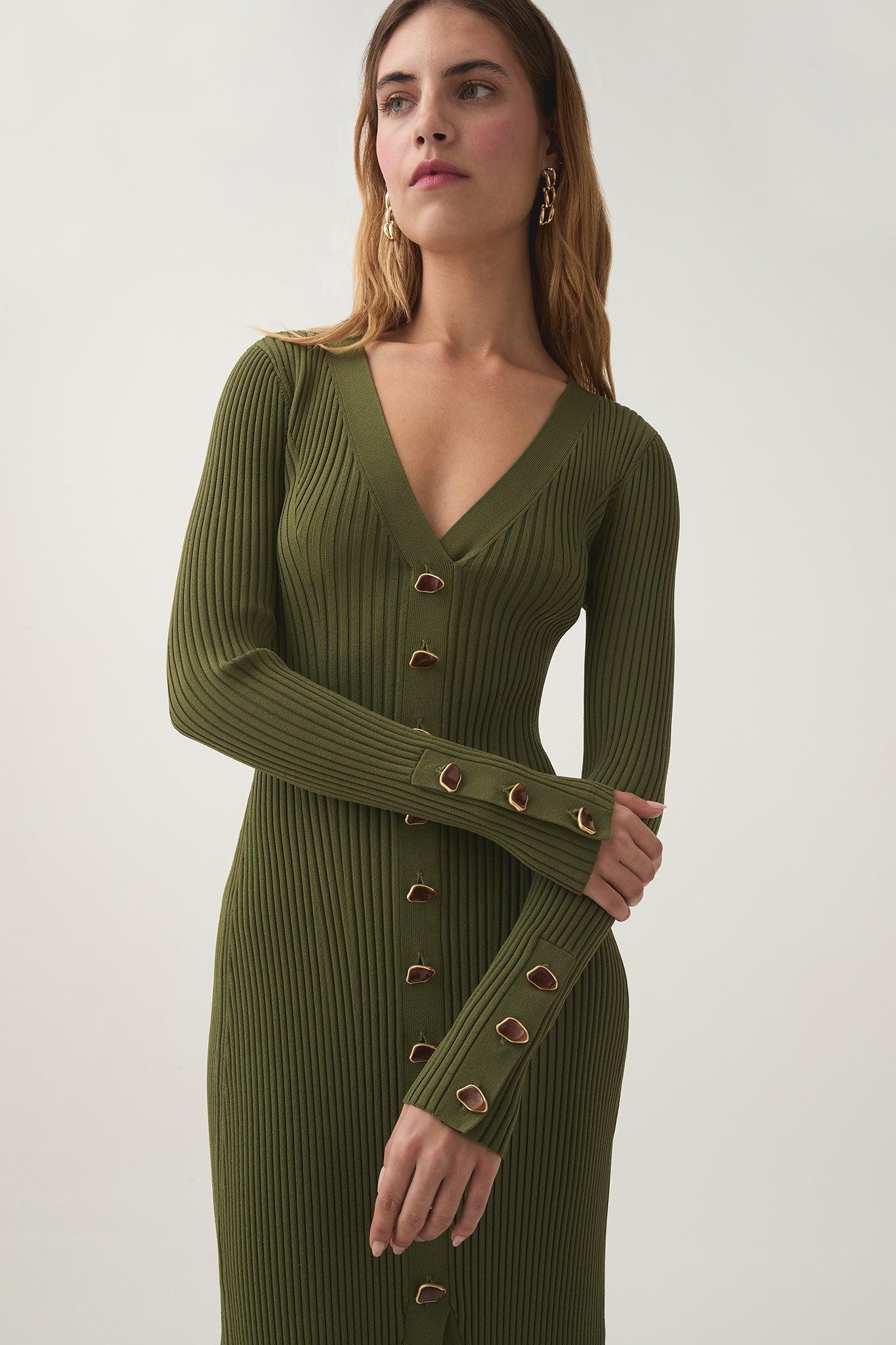 Ondine Knit Midi Dress Product Image