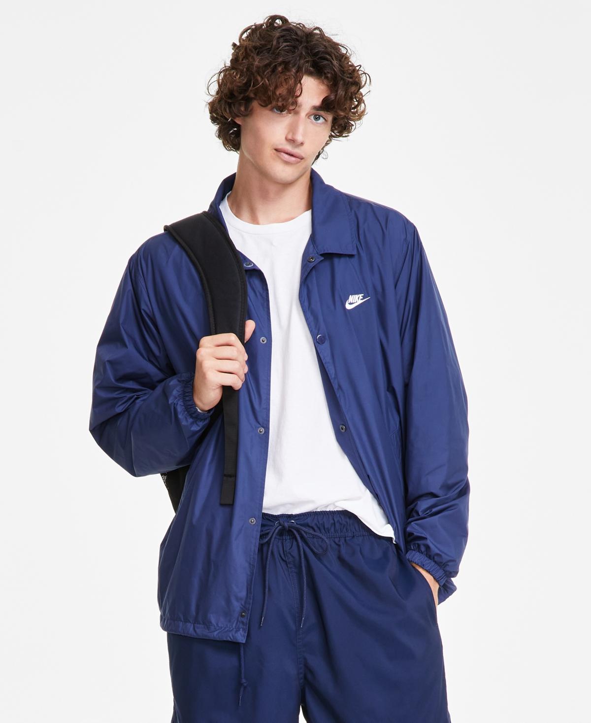 Men's Relaxed Fit Club Coaches' Jacket Product Image