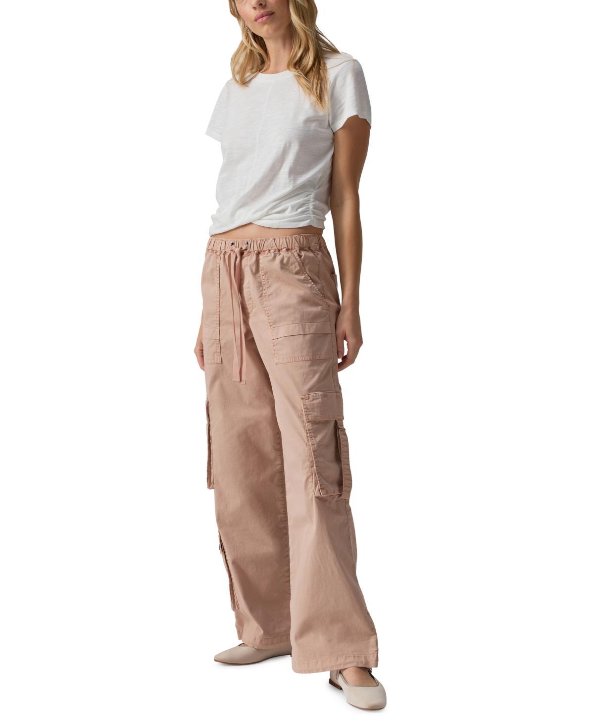 Sanctuary Womens Parachute Tie-Waist Cargo Pants Product Image