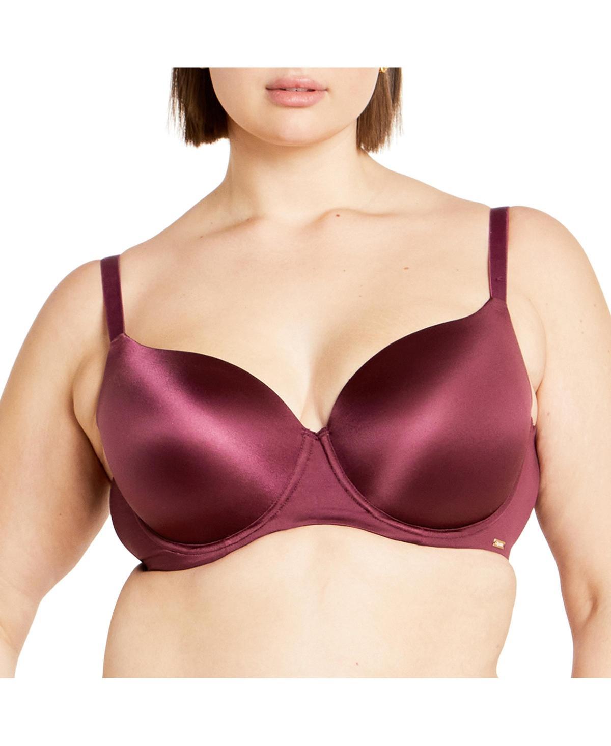 City Chic Womens Smooth & Chic T-Shirt Bra Product Image