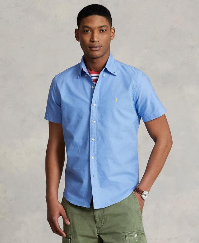 Polo Ralph Lauren Mens Classic-Fit Garment-Dyed Oxford Shirt Product Image