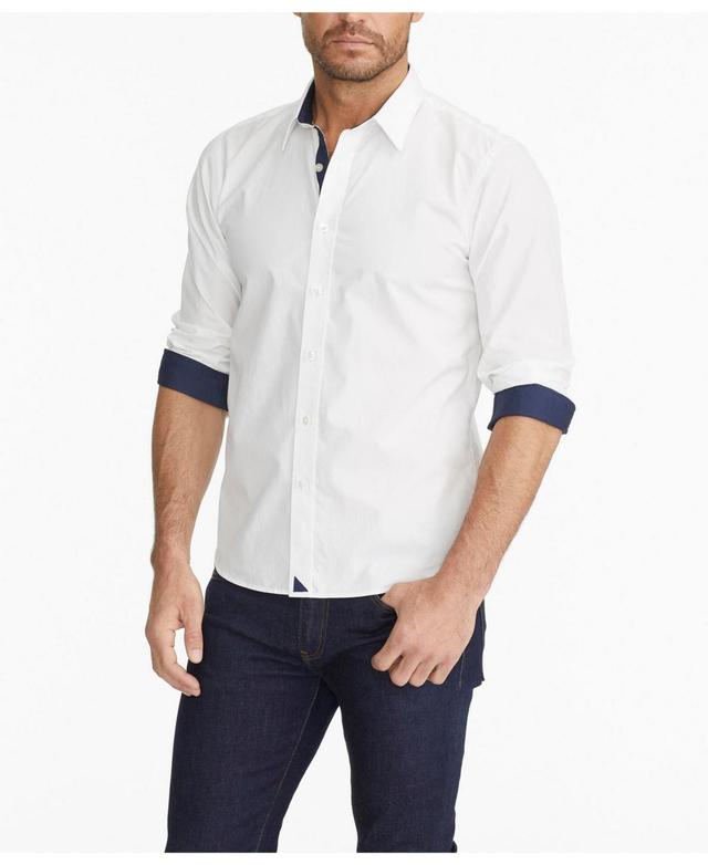 UNTUCKit Las Cases Special - Wrinkle Free (White) Men's Clothing Product Image