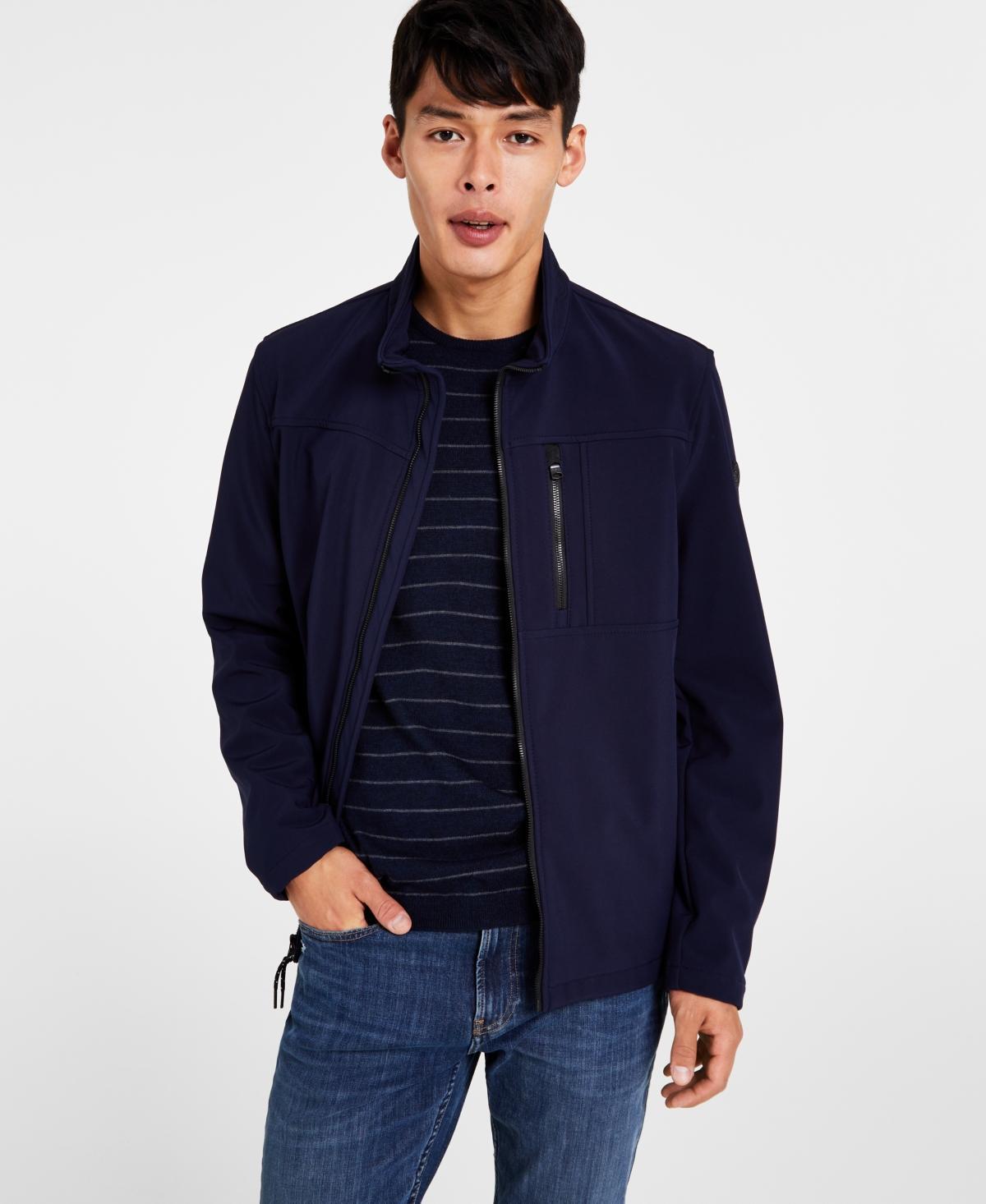 Calvin Klein Calvin Klein Men's Water Resistant Soft Shell Open Bottom Jacket (Standard and Big Tall) Men's Jacket Product Image