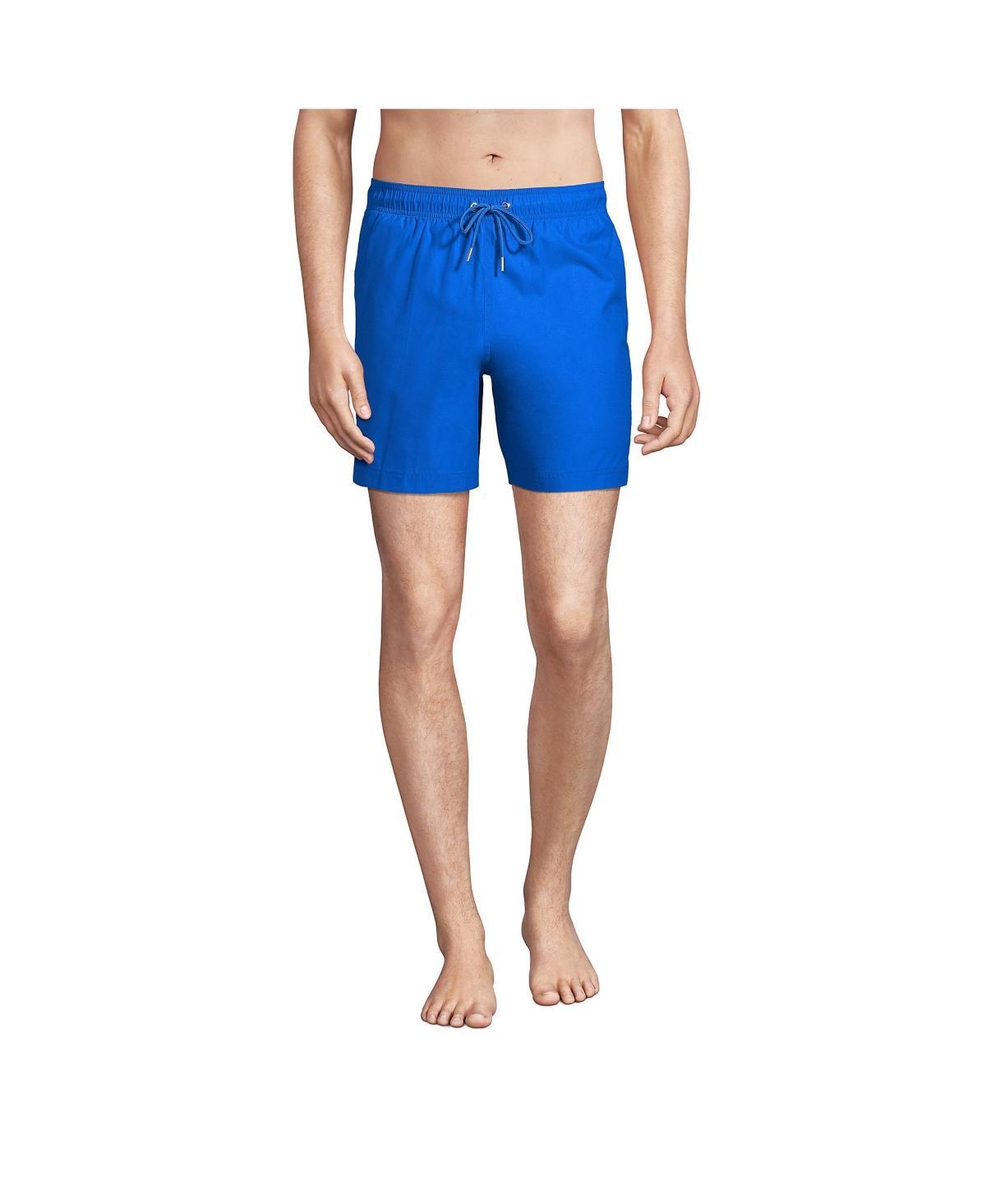 Mens Lands End 6-in. Swim Trunks Product Image