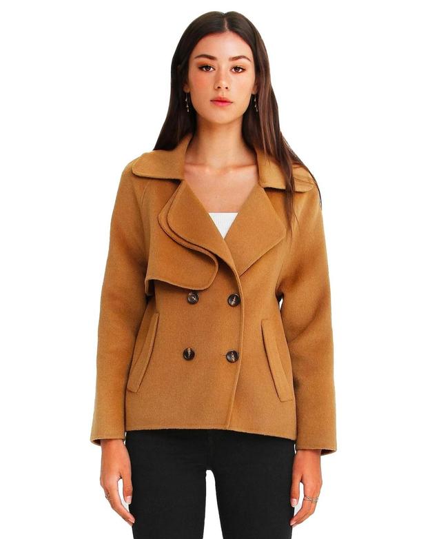 Women Belle & Bloom Im Yours Wool Blend Peacoat Product Image