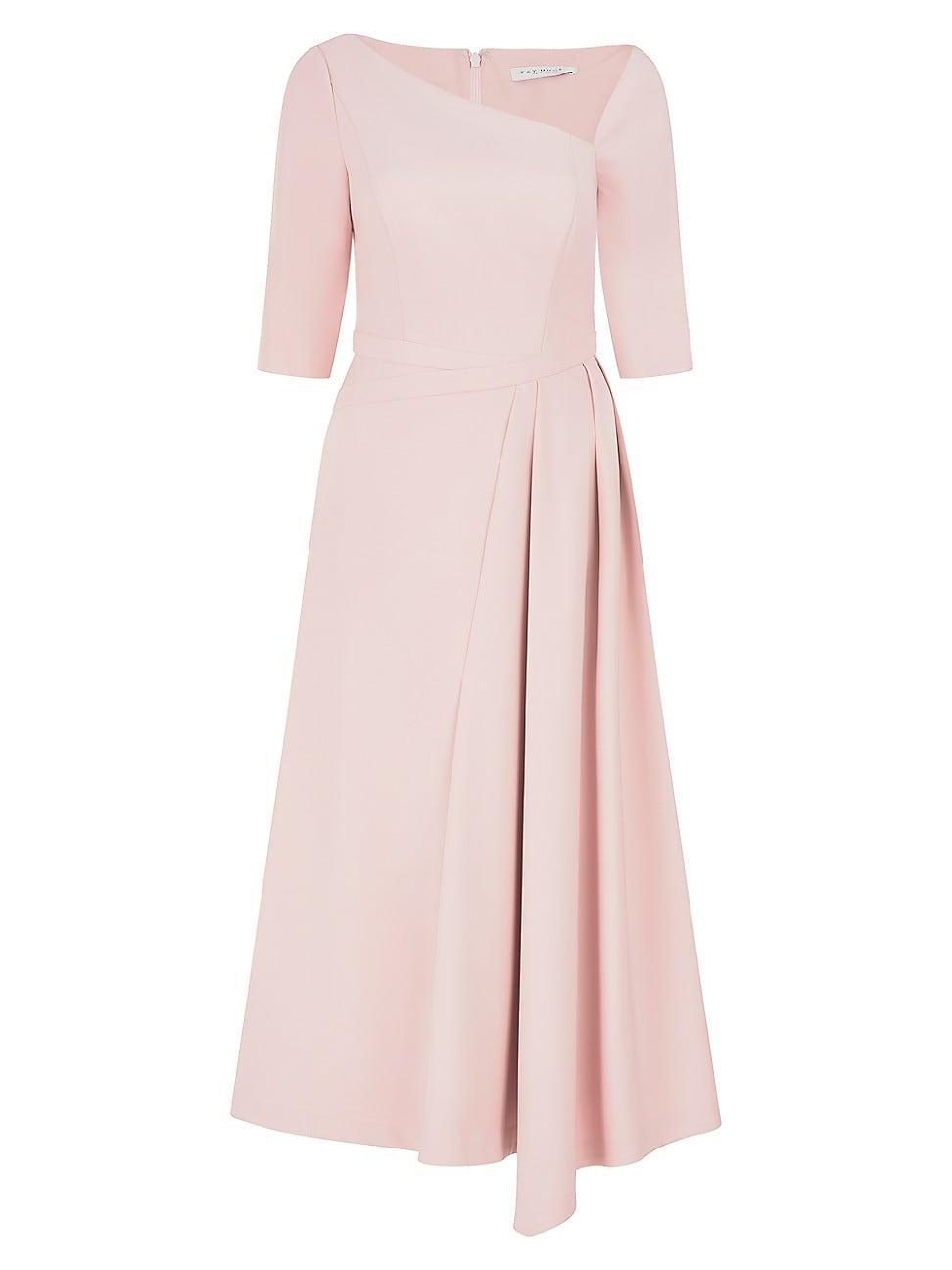 Womens Vanessa Asymmetric Midi-Dress Product Image