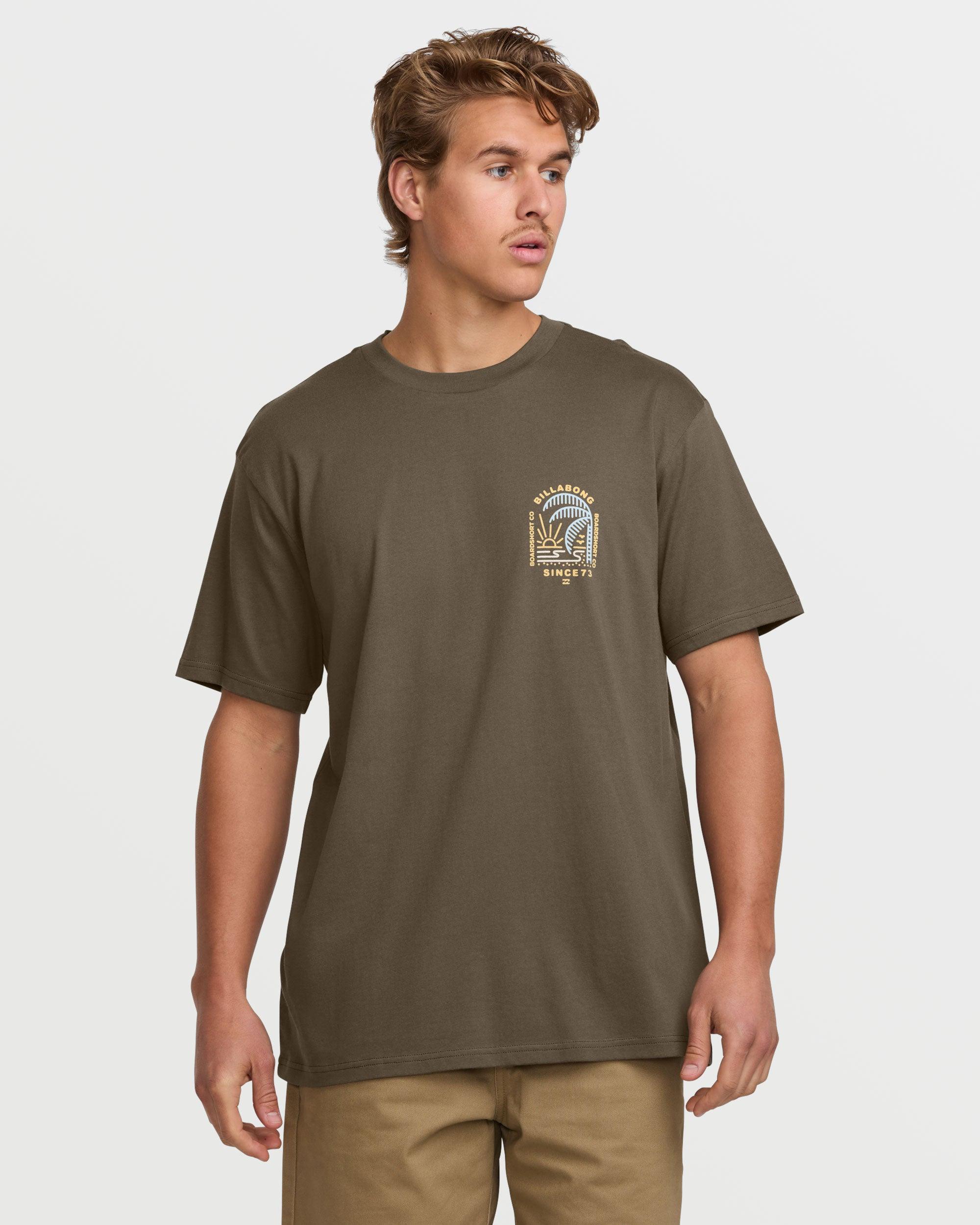 Last Light Premium Short Sleeve Tee - Brown Male Product Image