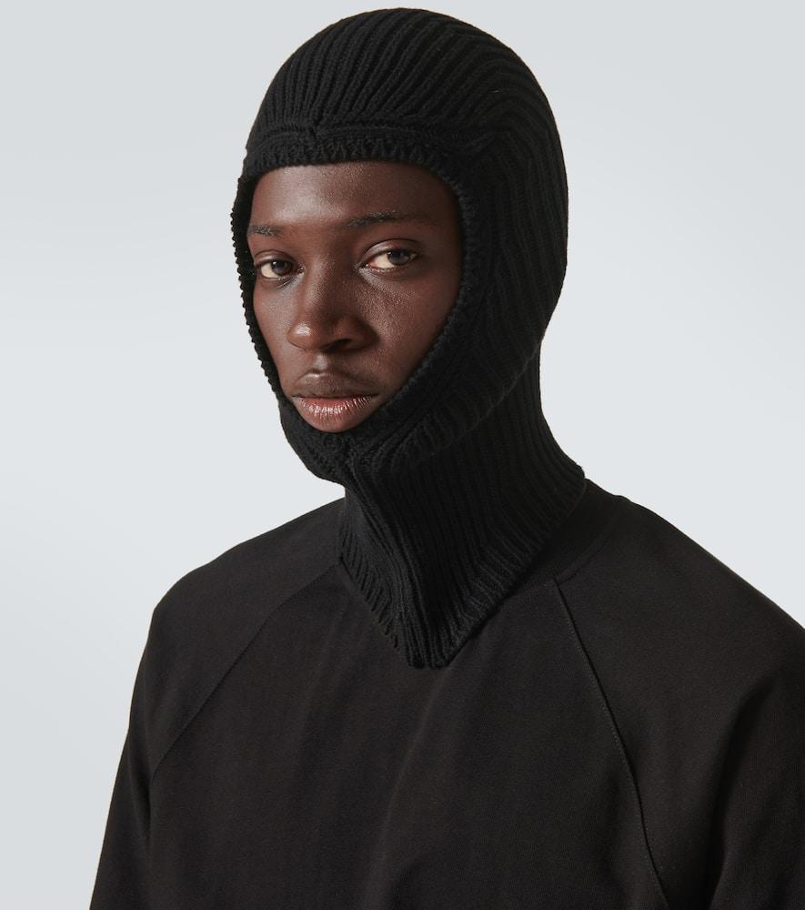 Cashmere And Wool Ski Mask In Black Product Image