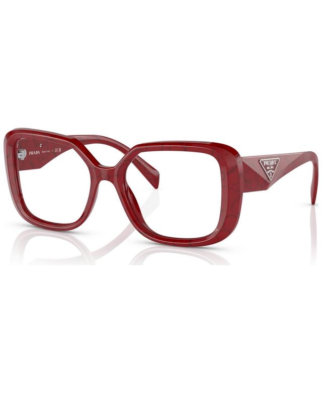 Prada Womens Eyeglasses, Pr 10ZV - Etruscan Marble Product Image