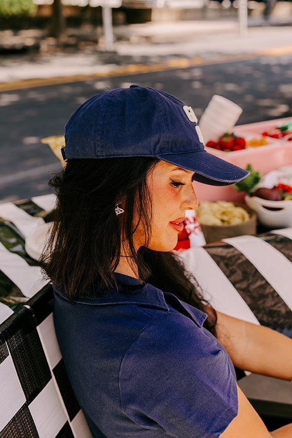 Game Day Baseball Cap In Navy Product Image