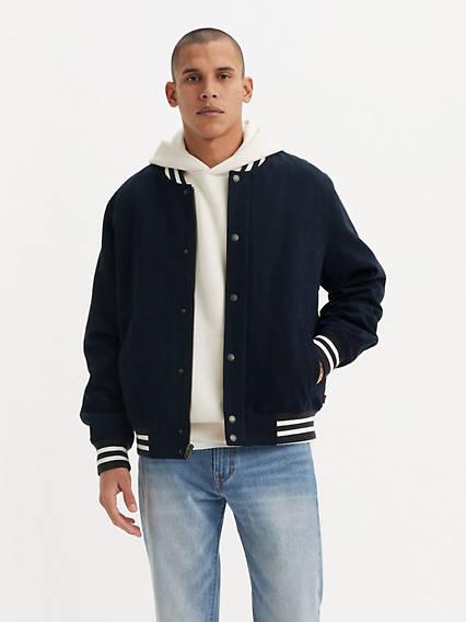 Levi's Suede Varsity Jacket - Men's Product Image