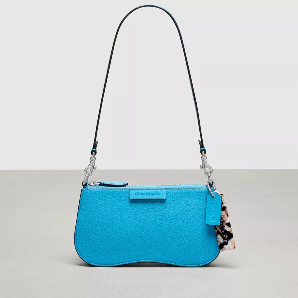 Wavy Baguette Bag In Pebbled Coachtopia Leather Product Image