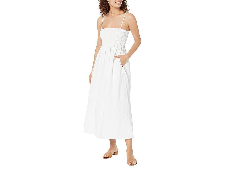 Madewell Theo Sleeveless Midi Dress (Eyelet ) Women's Clothing Product Image