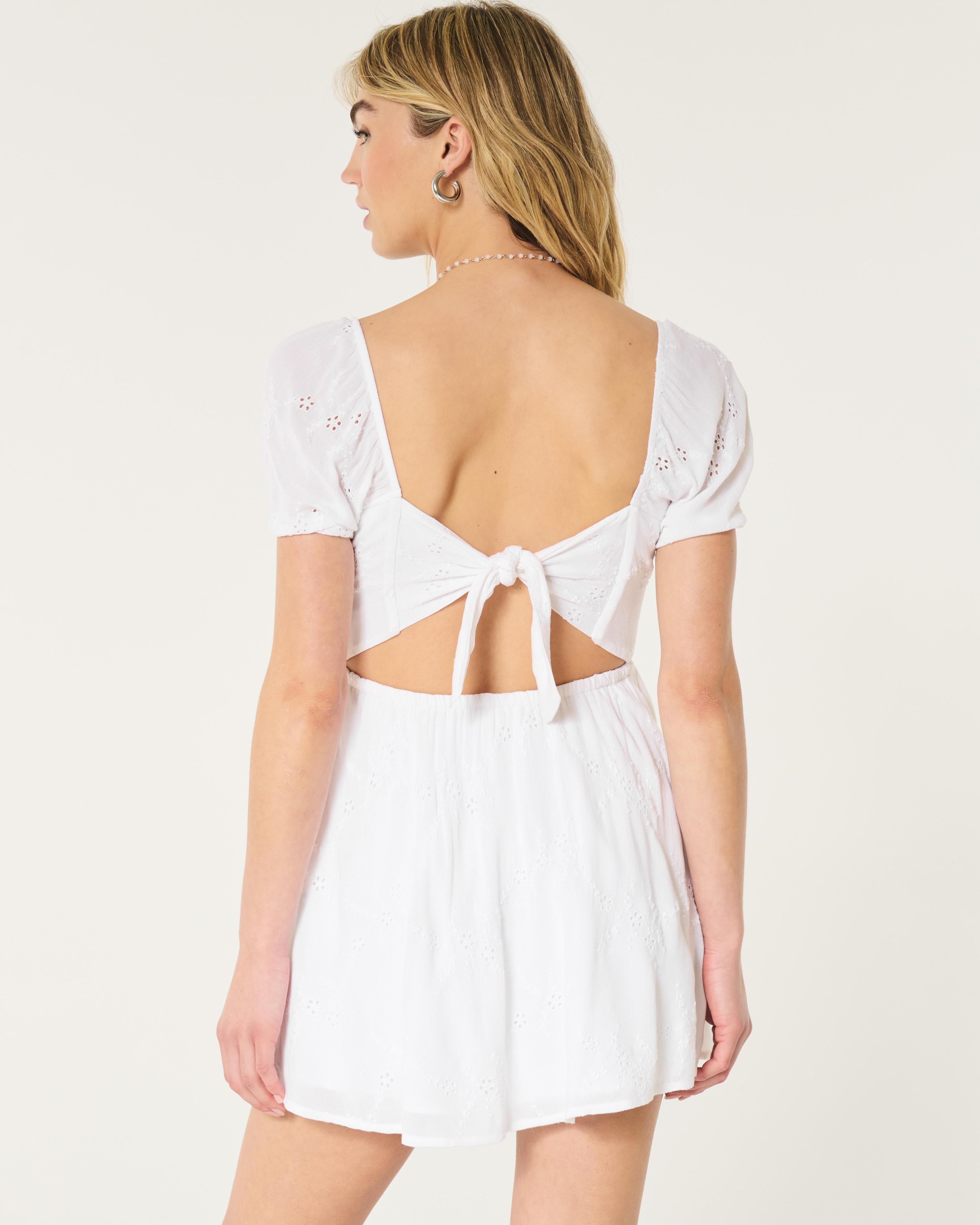 Twist Bust Tie-Back Skort Dress Product Image