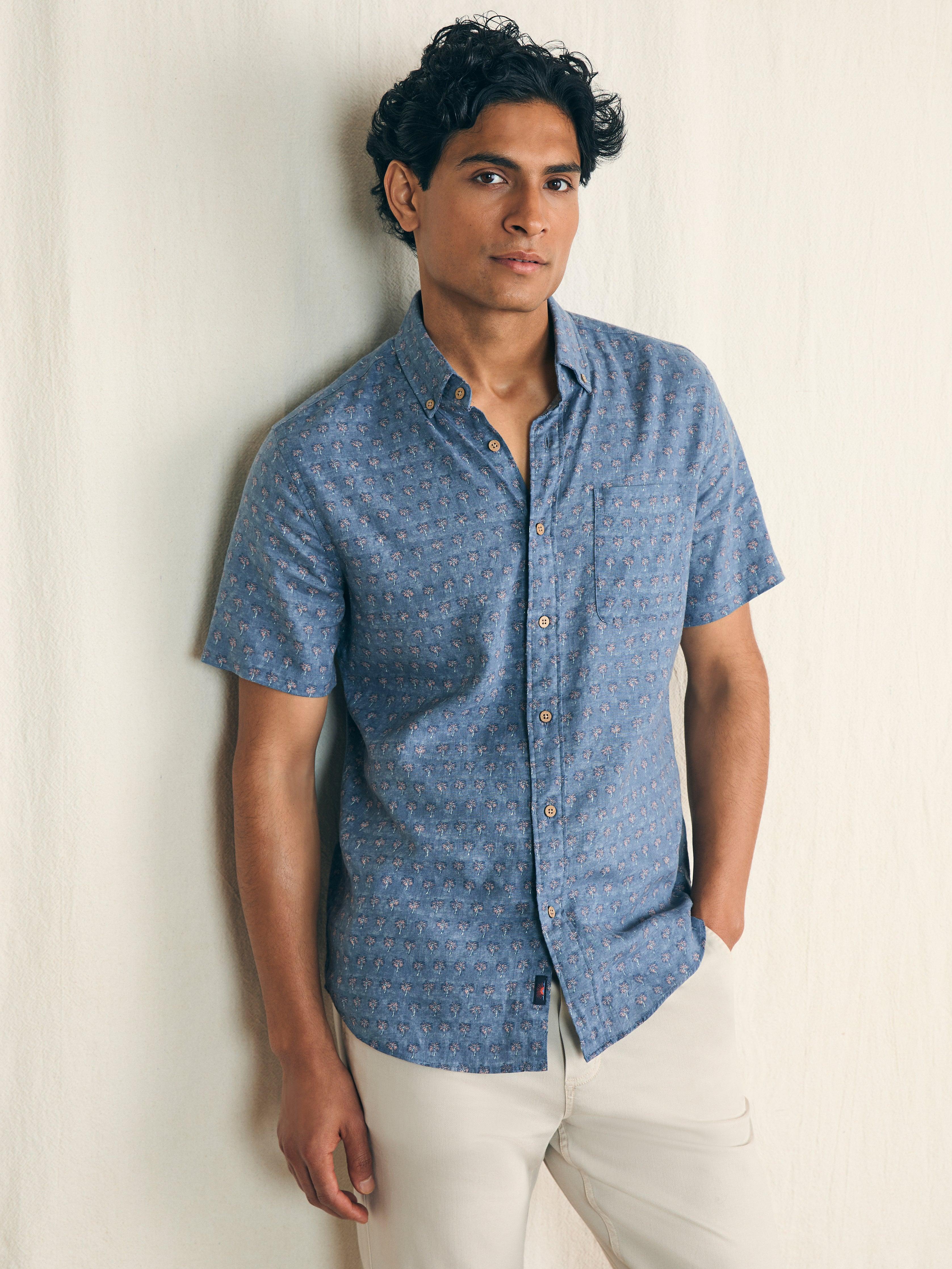 Short-Sleeve Breeze Shirt - Paradise Palm Male Product Image